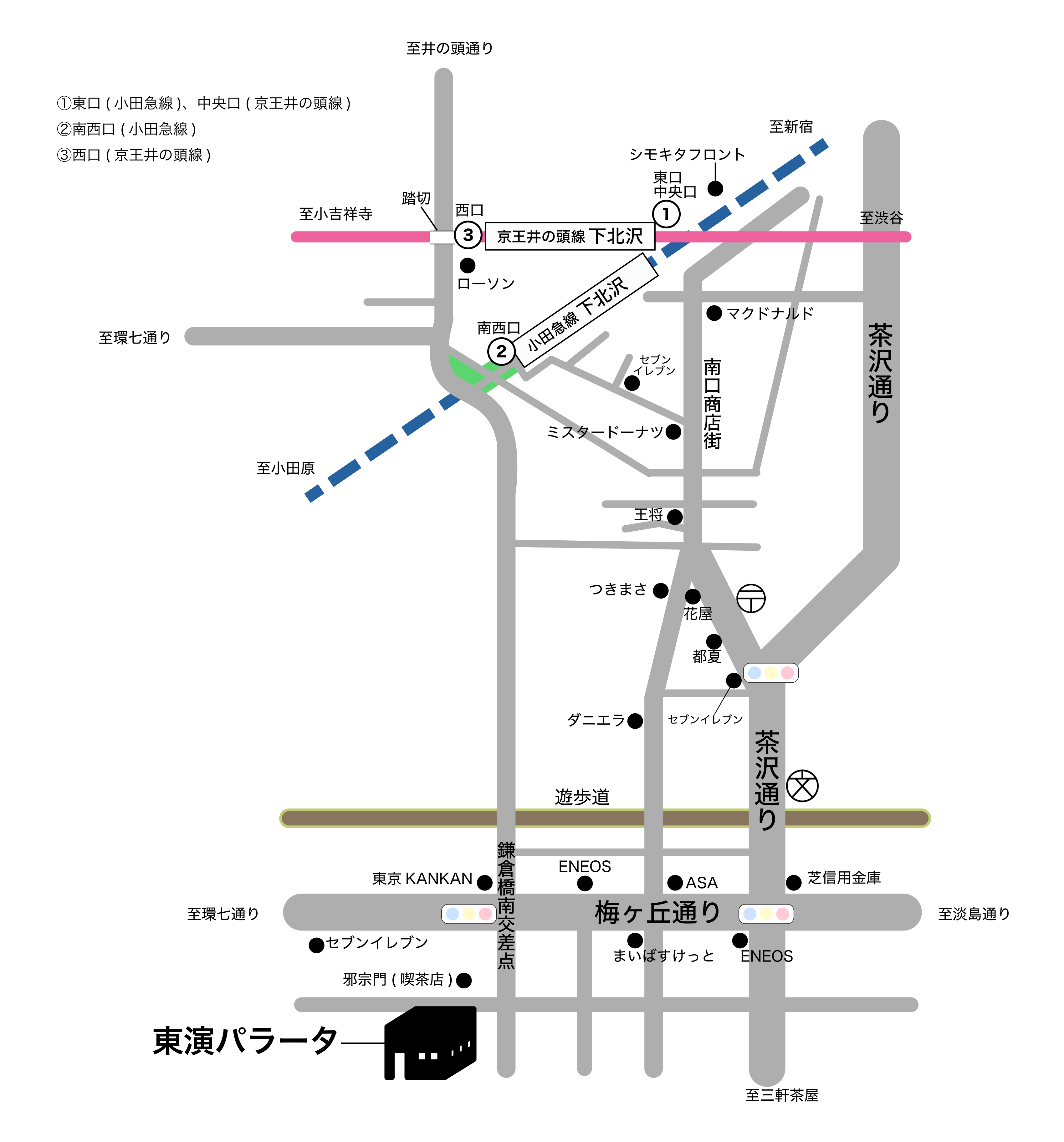 東演パラータ地図